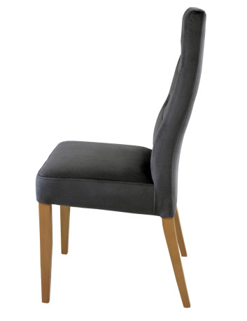 TAPICEROWANE KRZESŁO PIKOWANE K55 WYSOKIE