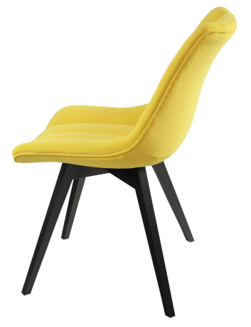 TAPICEROWANE KRZESŁO KLASYCZNE K61 BANAN