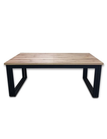 ROZKŁADANY STÓŁ XL 8 NÓG S44 METALOWE NOGI LOFT