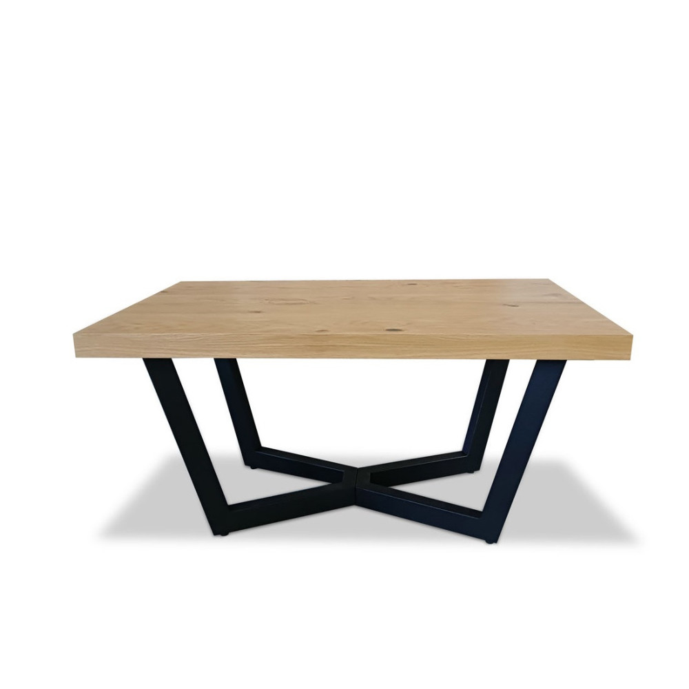 ŁAWA STOLIK KAWOWY Ł-14 KRZYŻAK NOGI METALOWE V