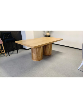 STÓŁ S65 DĘBOWY KOLUMNOWY