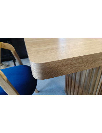 STÓŁ S65 DĘBOWY KOLUMNOWY
